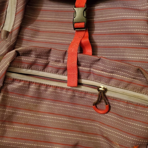 Embark Purple, Red, & Grey Backpack/Bookbag - Picture 6 of 8